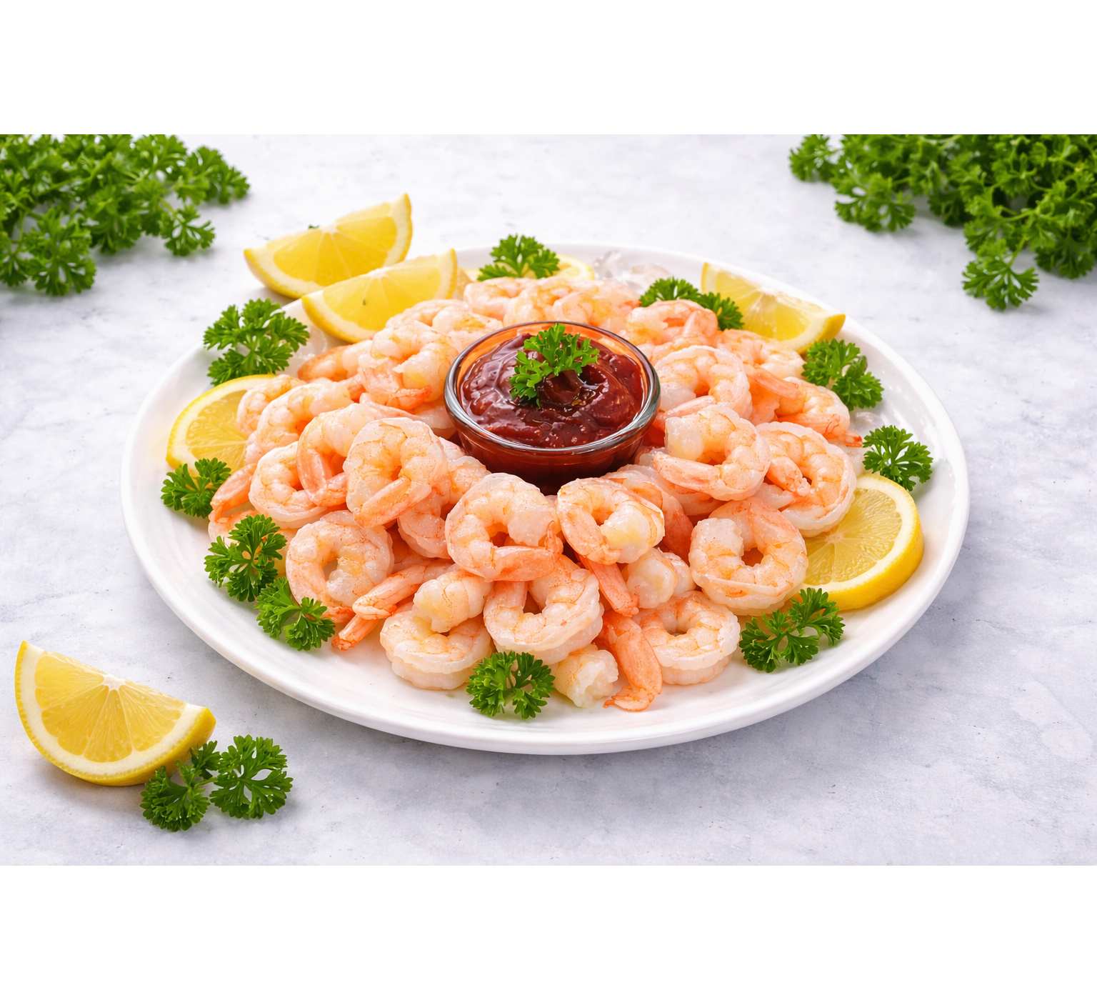 Blue River Frozen Cooked Peeled & Deveined No Tail White Shrimp; image 4 of 7