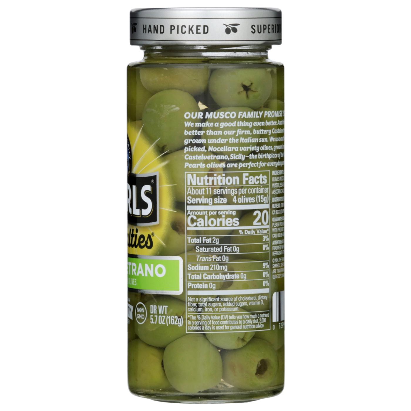 Musco Family Olive Co. Pearls Specialties Castelvetrano Pitted Italian Olives; image 5 of 7