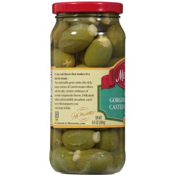 Mezzetta Italian Gorgonzola Stuffed Castelvetrano Olives