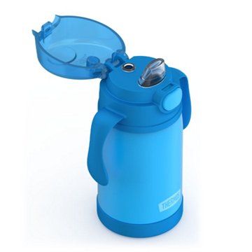 Thermos Stainless Steel Sip Bottle With Spout & Handle - Blue