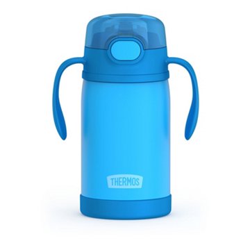 Thermos Stainless Steel Sip Bottle With Spout & Handle - Blue