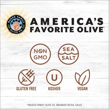 Musco Family Olive Co. Simply Olives Green Ripe Pitted Olives, 6 oz