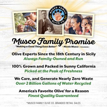 Musco Family Olive Co. Simply Olives Green Ripe Pitted Olives, 6 oz