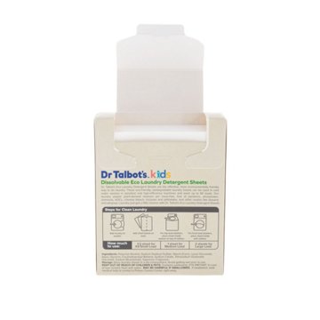 Dr. Talbot's Kids Laundry Detergent Sheets - Fragrance Free