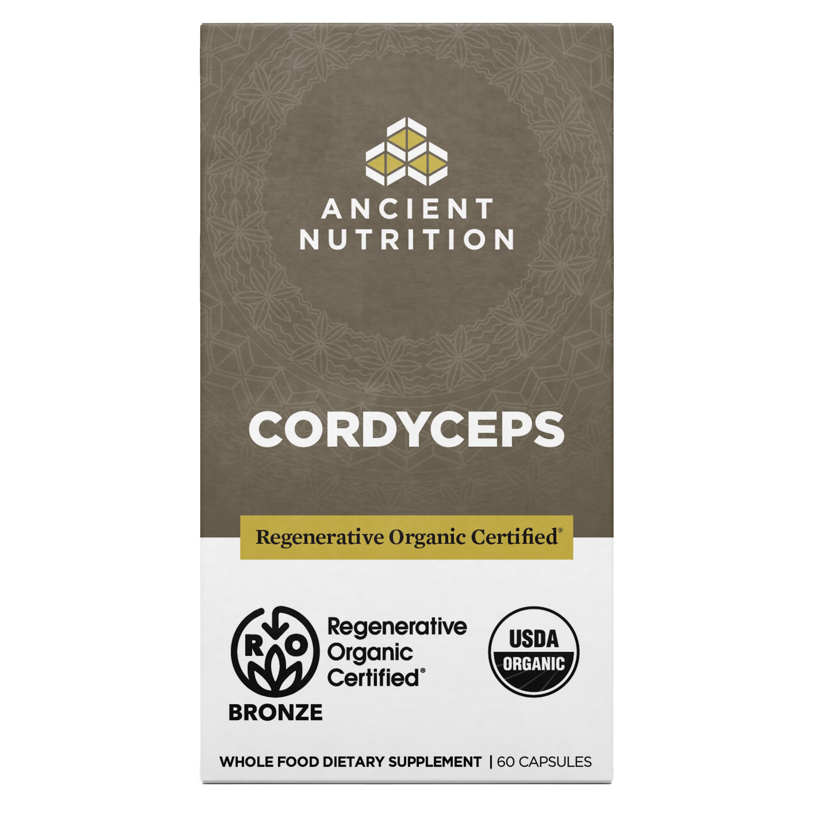 Ancient Nutrition Regenerative Organic Certified Lion's Mane, 60