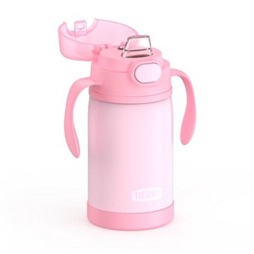 Thermos Stainless Steel Sip Bottle With Spout & Handle - Pink