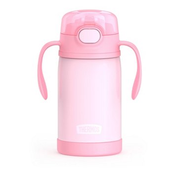 Thermos Stainless Steel Sip Bottle With Spout & Handle - Pink