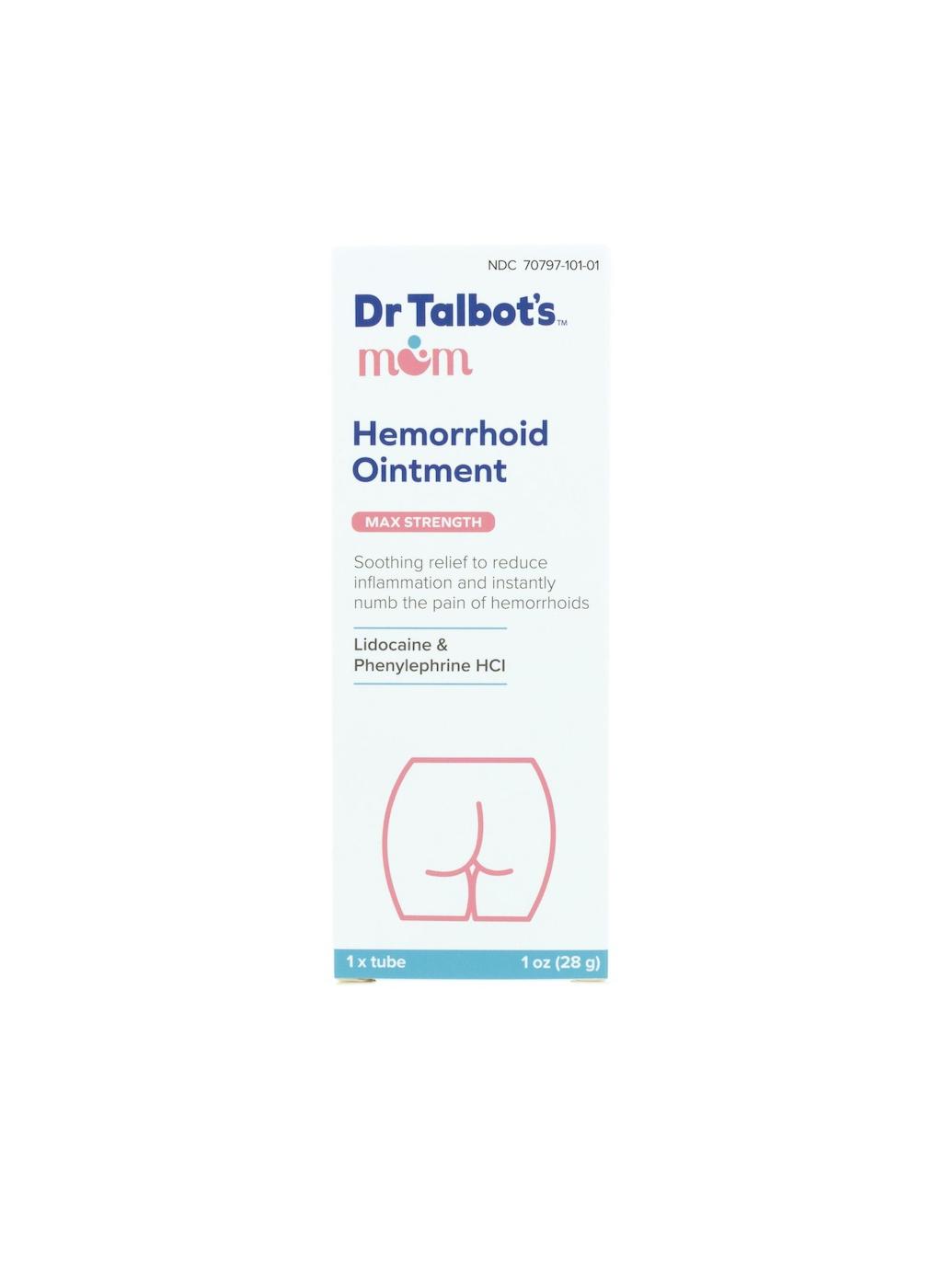 Dr. Talbot's Mom Hemorrhoid Ointment - Max Strength; image 1 of 3