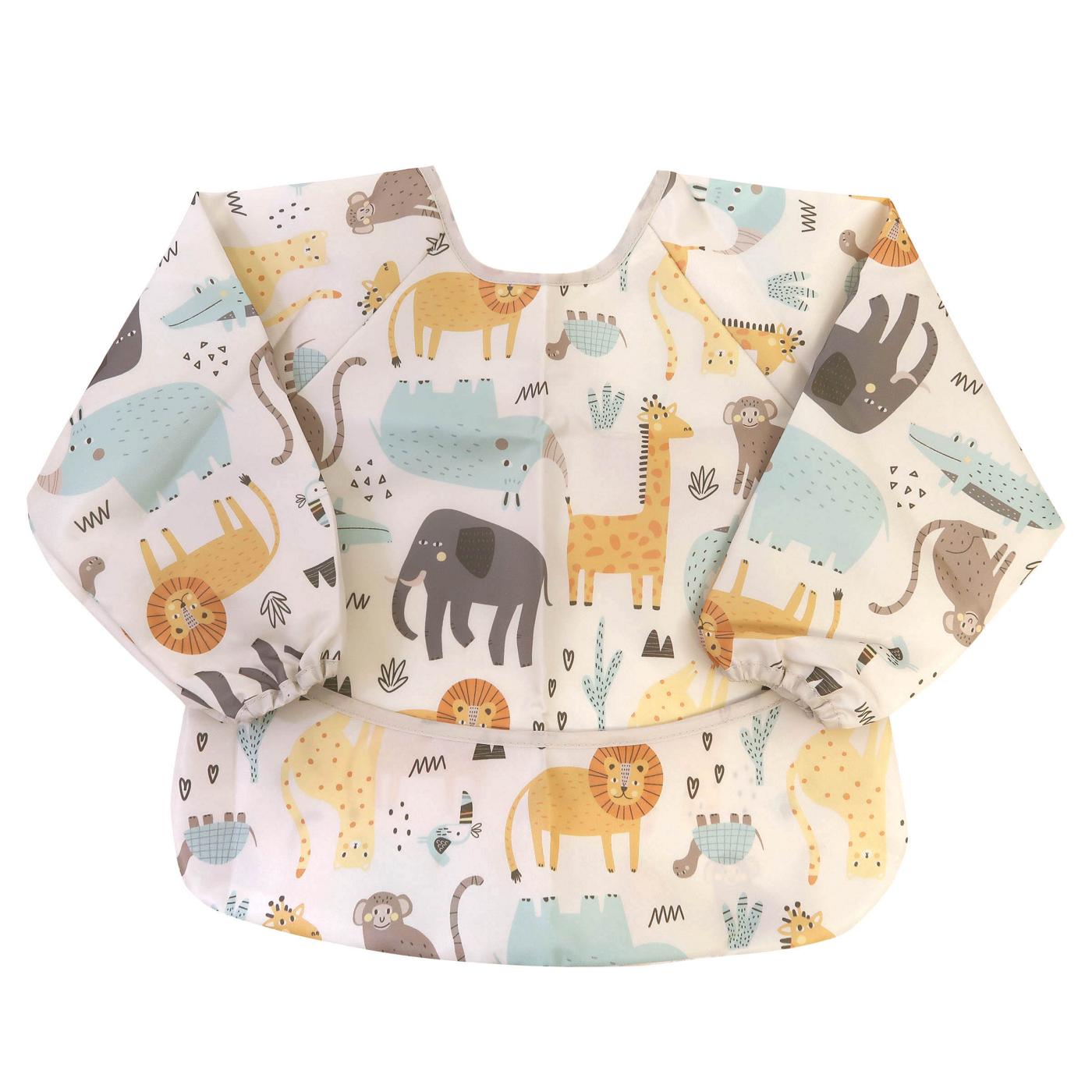 Neat Solutions Long-Sleeve Coverall Bib - Patterns May Vary; image 1 of 9