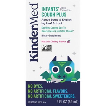 KinderMed Infants Cough Plus Syrup - Cherry, 2 oz