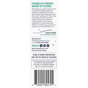 KinderMed Infants Cough Plus Syrup - Cherry, 2 oz