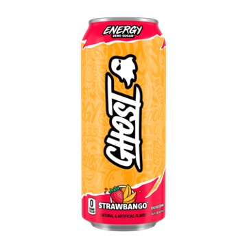 Ghost Zero Sugar Energy Energy Drink - Strawbango