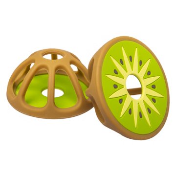 Bizzu Silicone Teether - Kiwi