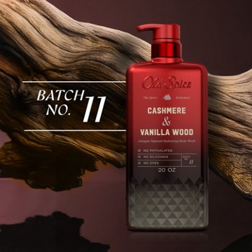 Old Spice Cologne Infused Body Wash - Cashmere & Vanilla Wood, 20 oz
