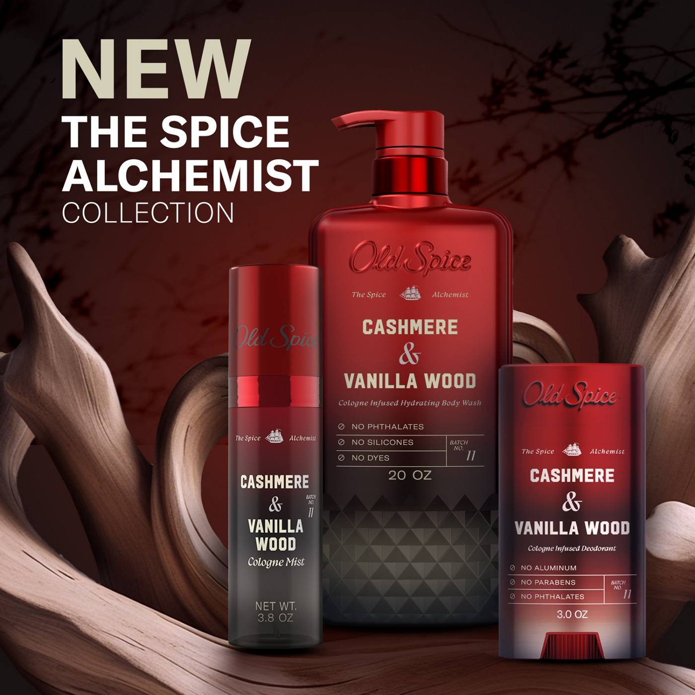Old Spice Cologne Infused Body Wash - Cashmere & Vanilla Wood; image 6 of 10
