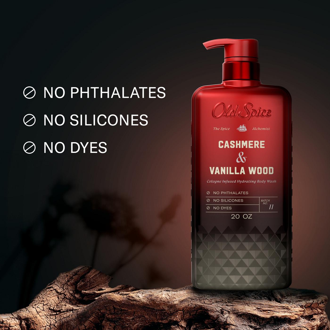 Old Spice Cologne Infused Body Wash - Cashmere & Vanilla Wood; image 7 of 10