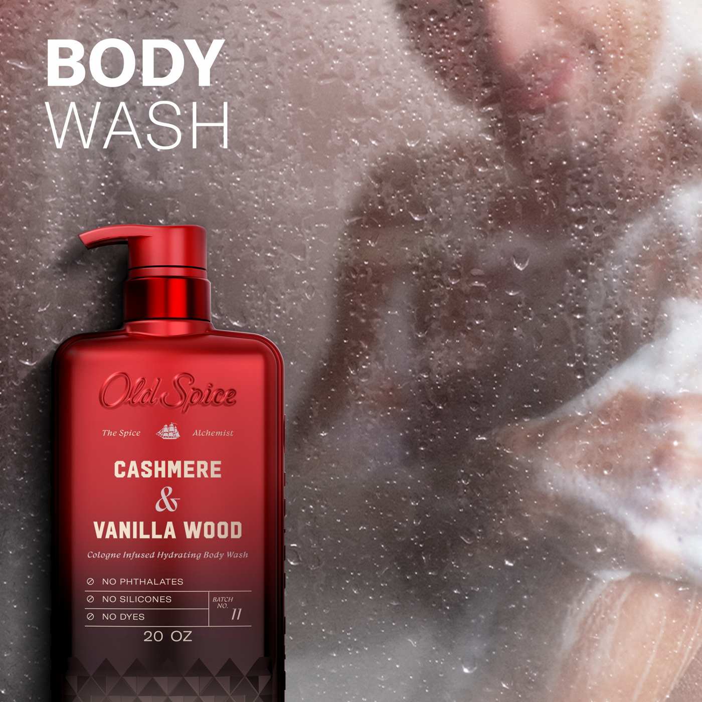 Old Spice Cologne Infused Body Wash - Cashmere & Vanilla Wood; image 8 of 10