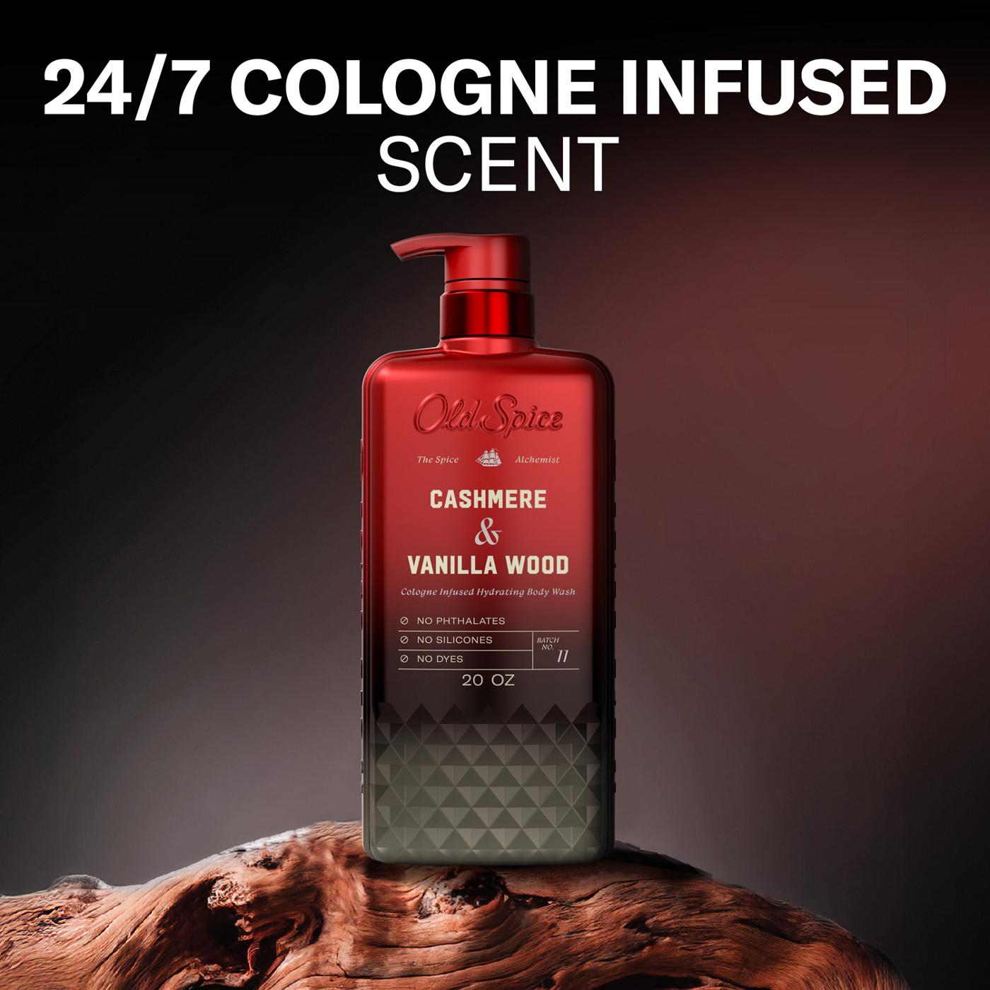 Old Spice Cologne Infused Body Wash - Cashmere & Vanilla Wood; image 10 of 10