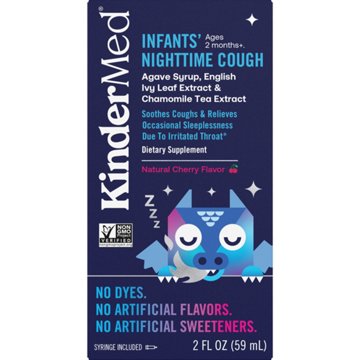 KinderMed Infants Nighttime Cough Syrup - Cherry, 2 oz