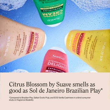 Suave Exfoliating Scrub & Body Wash - Citrus Blossom