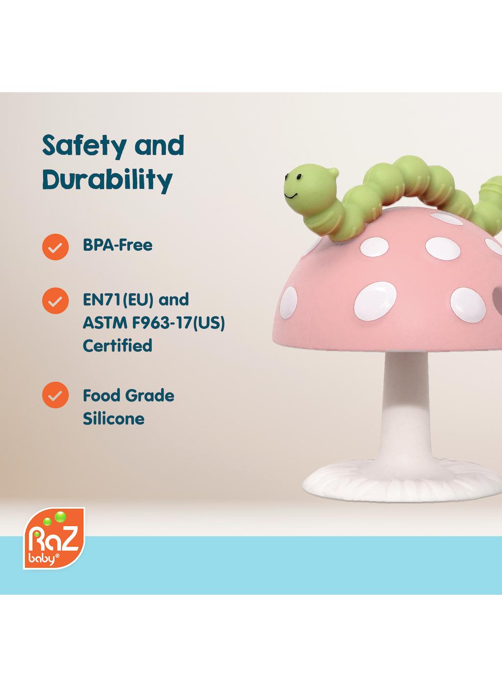 Razbaby Chompy Grip Teether Toy; image 4 of 9