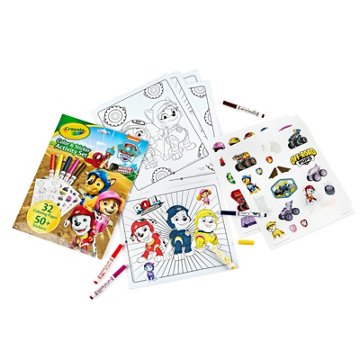 Crayola Paw Patrol Color & Sticker Activity Set