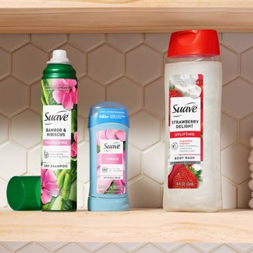 Suave Uplifting Body Wash - Strawberry Delight, 18 oz