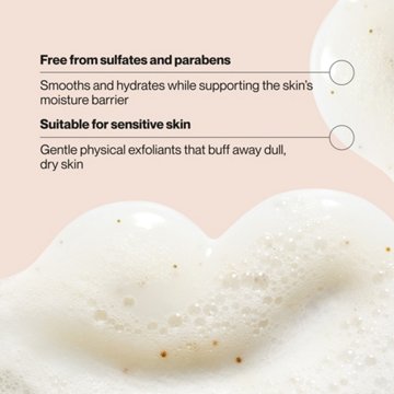 Suave Exfoliating Scrub & Body Wash - Vanilla Suede