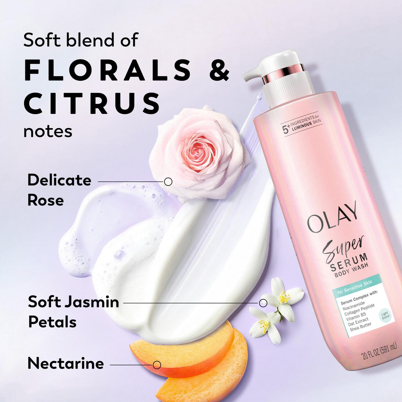 Olay Super Serum Body Wash for Sensitive Skin; image 7 of 10