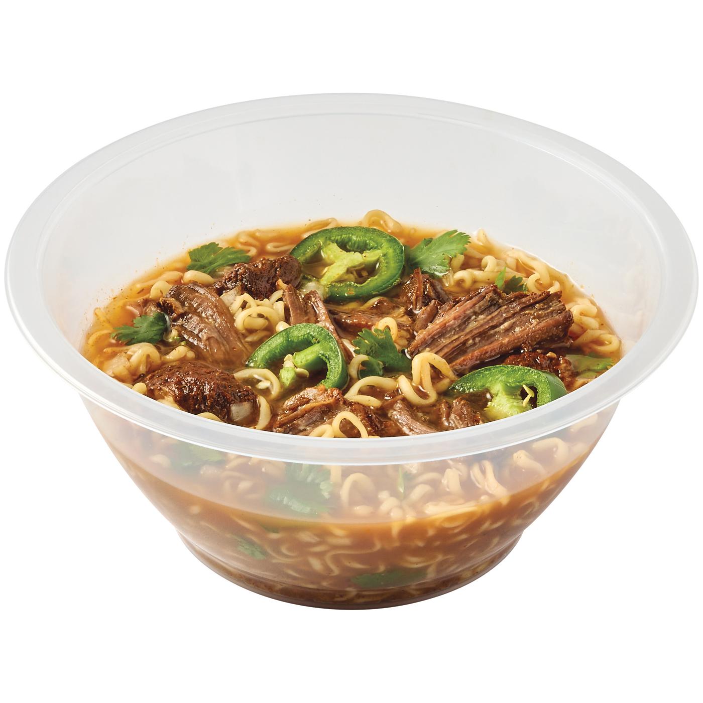Meal Simple by H-E-B Beef Birria Mix-In Ramen Style Bowl; image 2 of 5