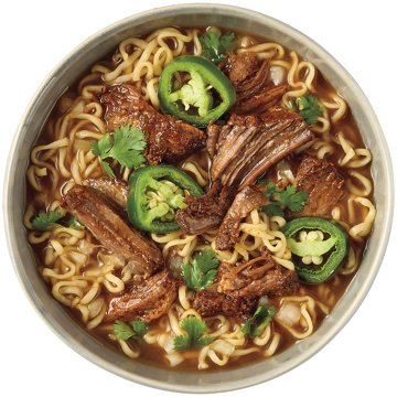 Meal Simple by H-E-B Beef Birria Mix-In Ramen Style Bowl, 7.3 oz