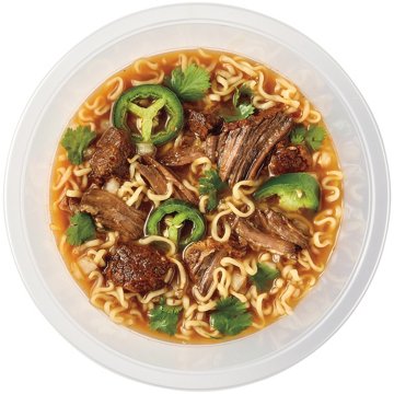 Meal Simple by H-E-B Beef Birria Mix-In Ramen Style Bowl, 7.3 oz