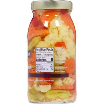 DeLallo Mild Pickled Giardiniera, 25.5 oz