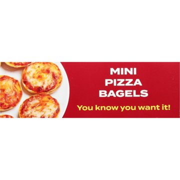 Feel Good Foods Gluten Free Mini 3 Cheese Pizza Bagels, 7 oz