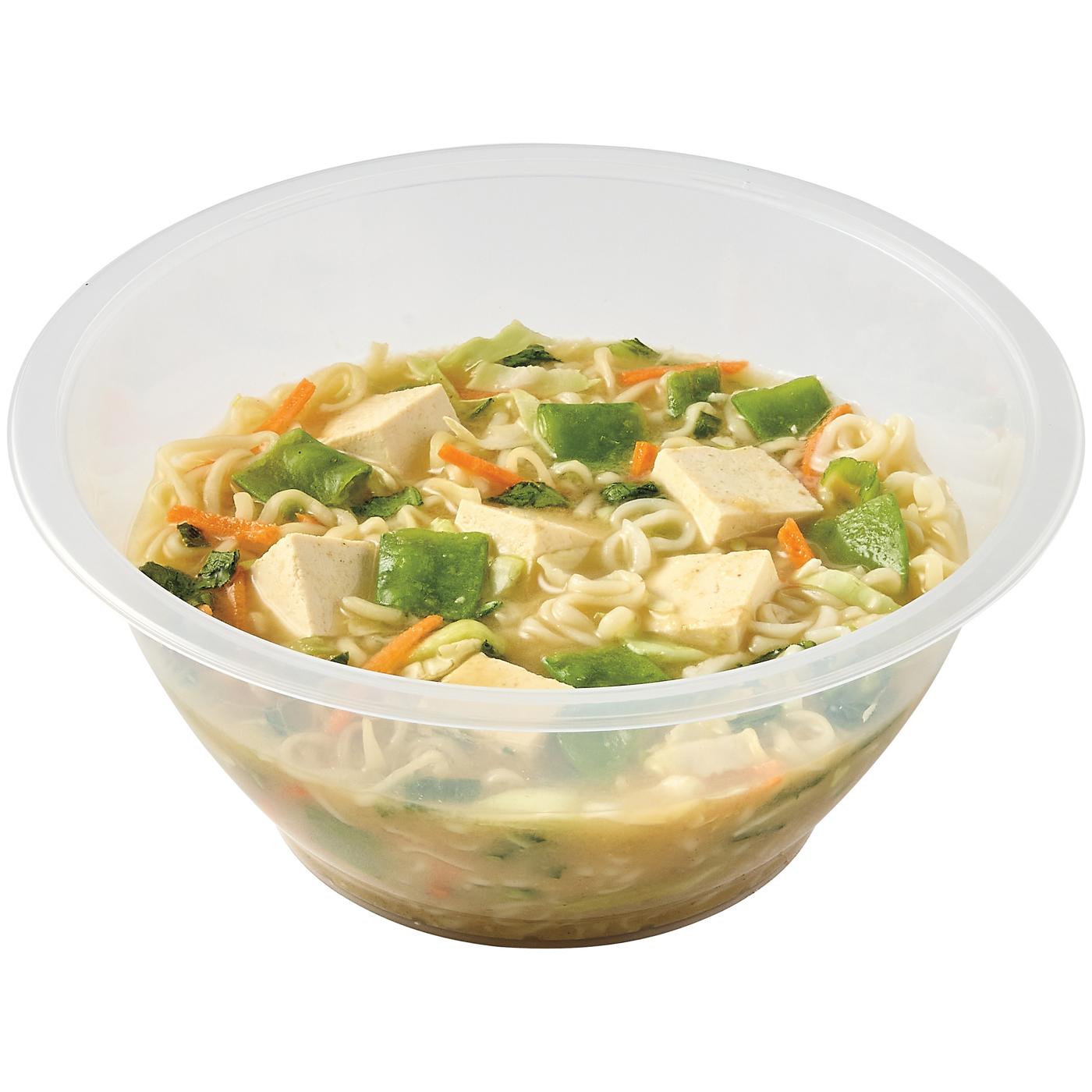 Meal Simple by H-E-B Tofu & Vegetables Mix-In Ramen Style Bowl; image 5 of 5
