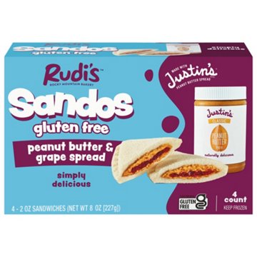 Rudi's Gluten Free Peanut Butter & Grape Sandos