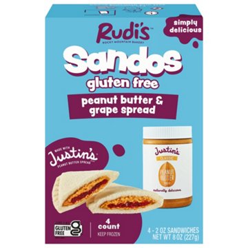 Rudi's Gluten Free Peanut Butter & Grape Sandos