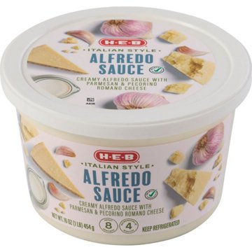 H-E-B Italian Style Alfredo Sauce