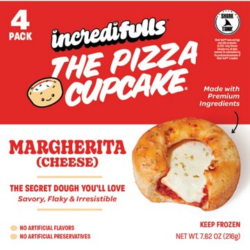 Incredifulls The Pizza Cupcake - Margherita Cheese