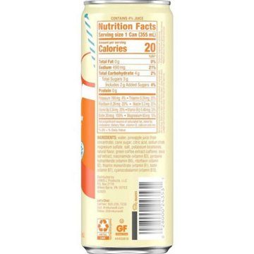 Unwell Sparkling Energy Drink - Pineapple Coconut
