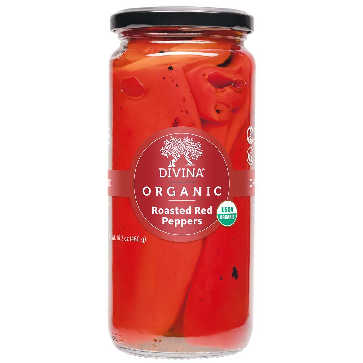 Divina Organic Roasted Red Peppers - Shop Peppers at H-E-B