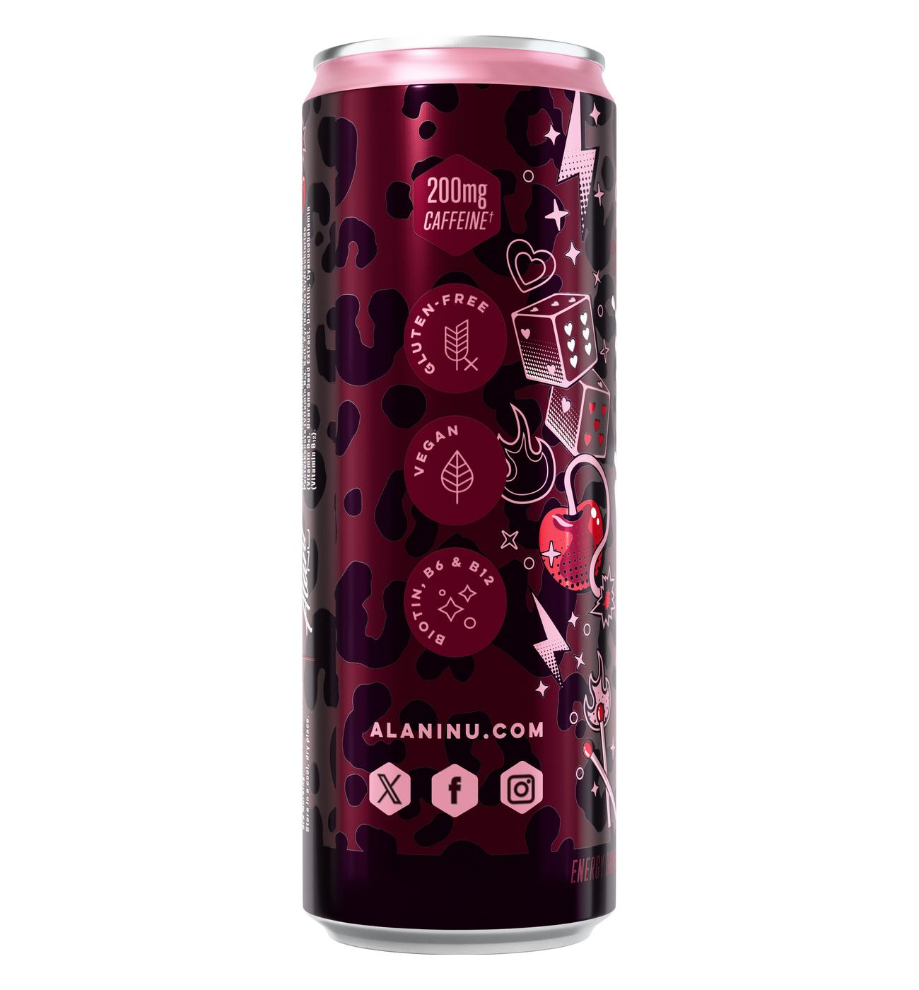 Alani Nu Zero Sugar Energy Drink - Cherry Bombshell; image 3 of 3