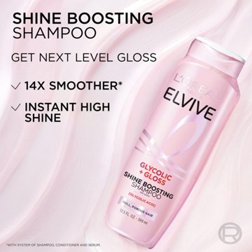 L'Oréal Paris Elvive Glycolic & Gloss Shine Boosting Shampoo