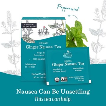 Earth Mama Organic Ginger Nausea Tea