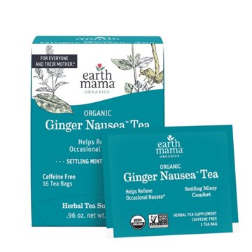 Earth Mama Organic Ginger Nausea Tea