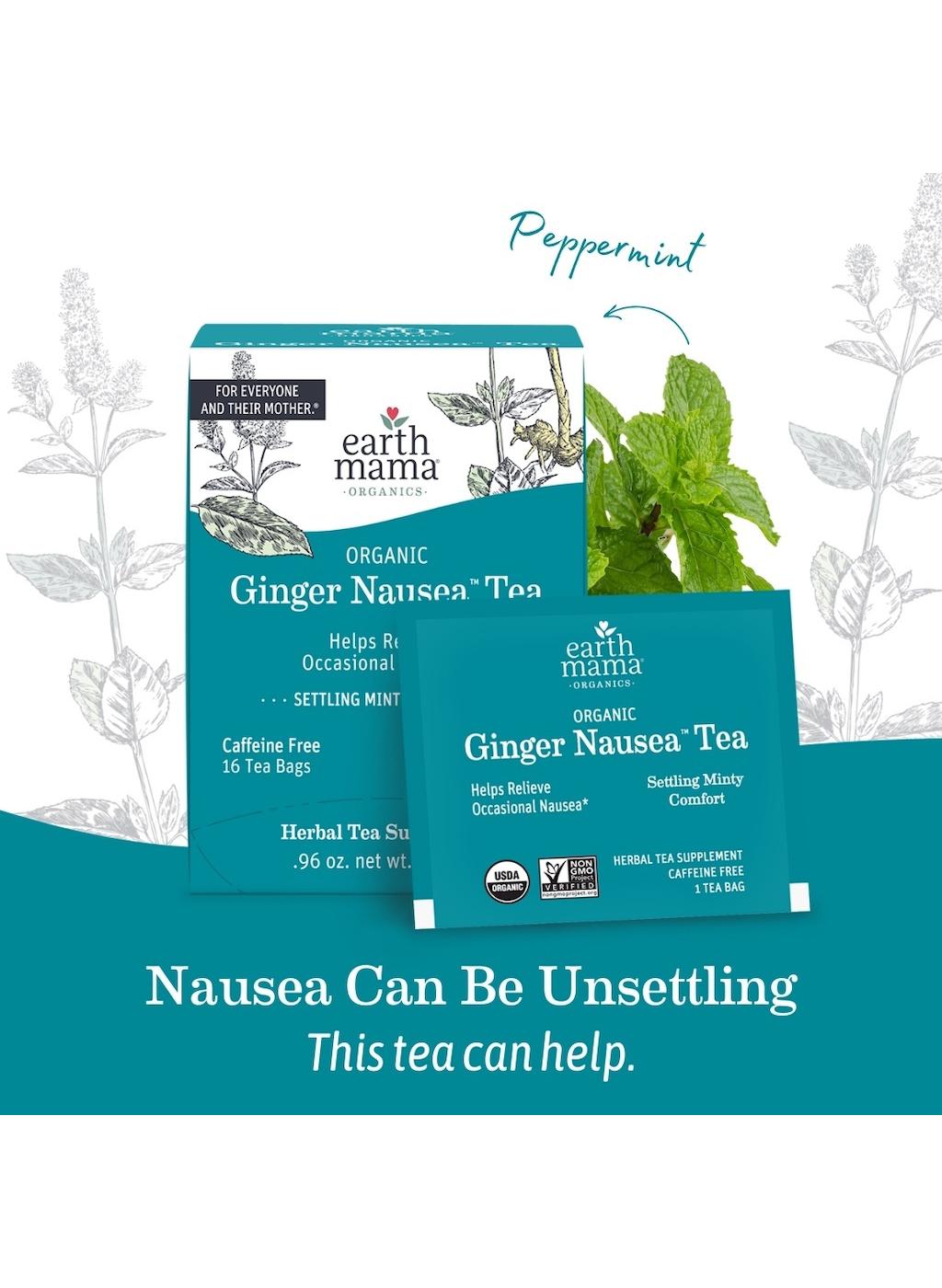 Earth Mama Organic Ginger Nausea Tea; image 4 of 10