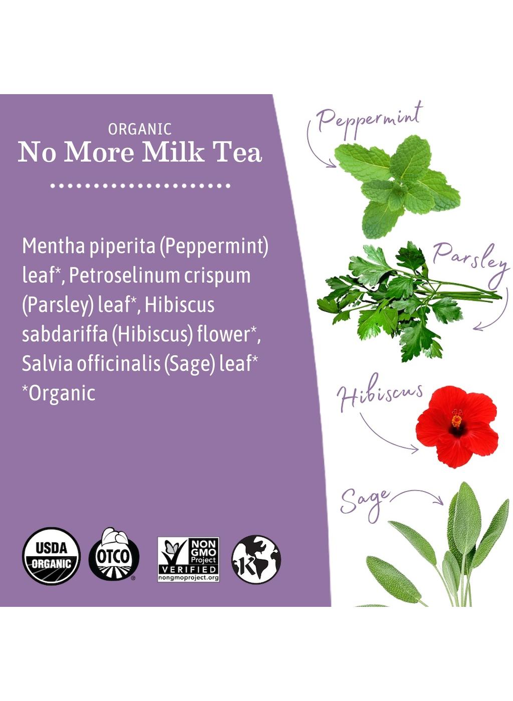 Earth Mama Organic No More Milk Tea; image 3 of 10