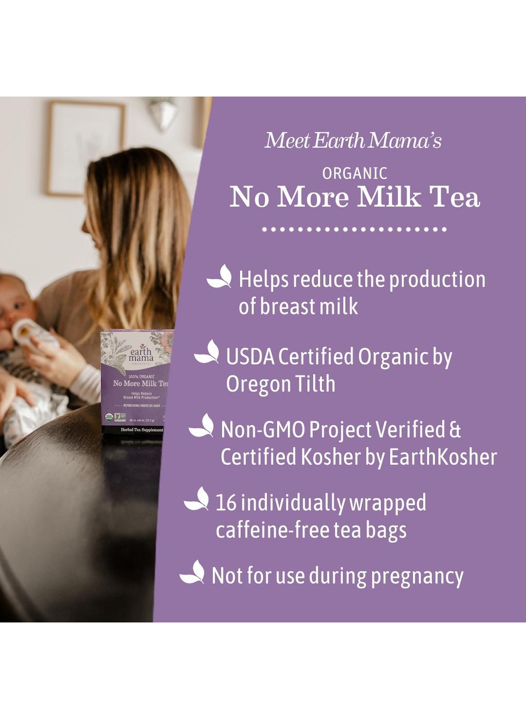 Earth Mama Organic No More Milk Tea; image 10 of 10