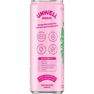 Unwell Sparkling Energy Drink - Passion Fruit Orange Guava