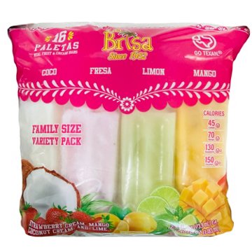 La Brisa Variety Pack Paletas - Family Size